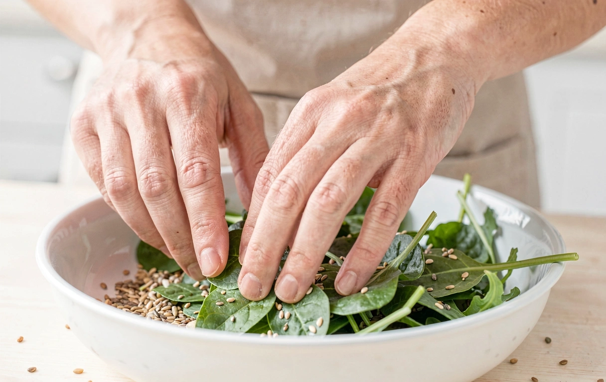 Gesunde Mahlzeitenzubereitung